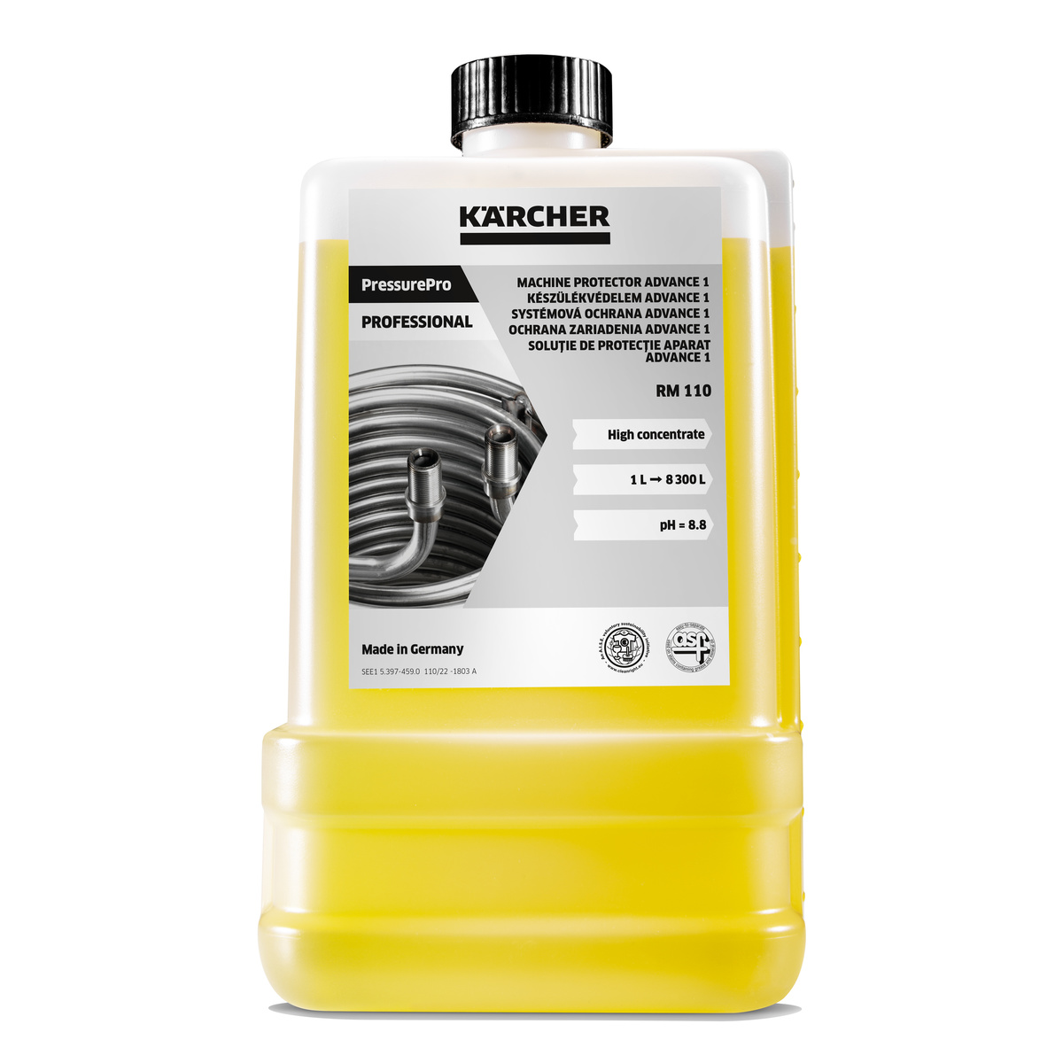 Kärcher Reinigungs- und Pflegemittel RM 110 Systempflege Advance 1 RM ...